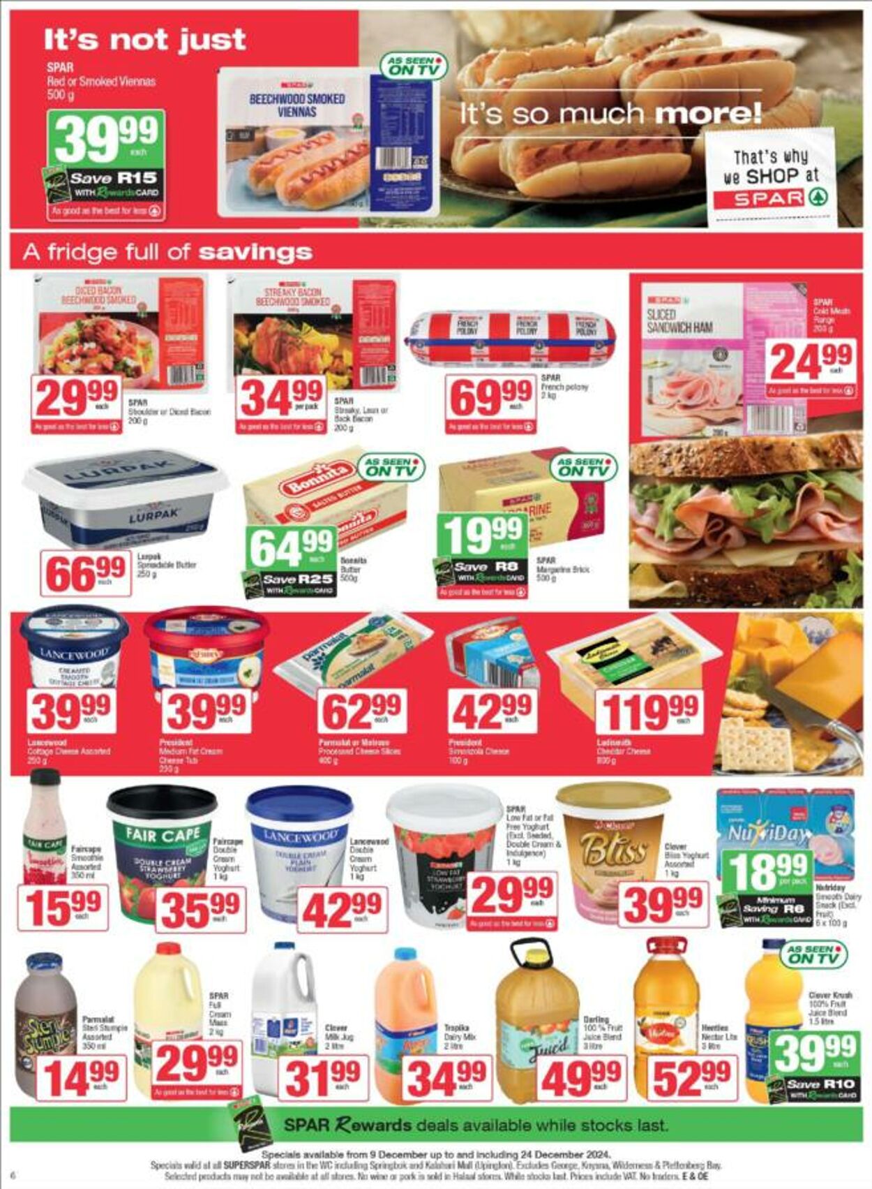 Special SuperSpar 09.12.2024 - 24.12.2024