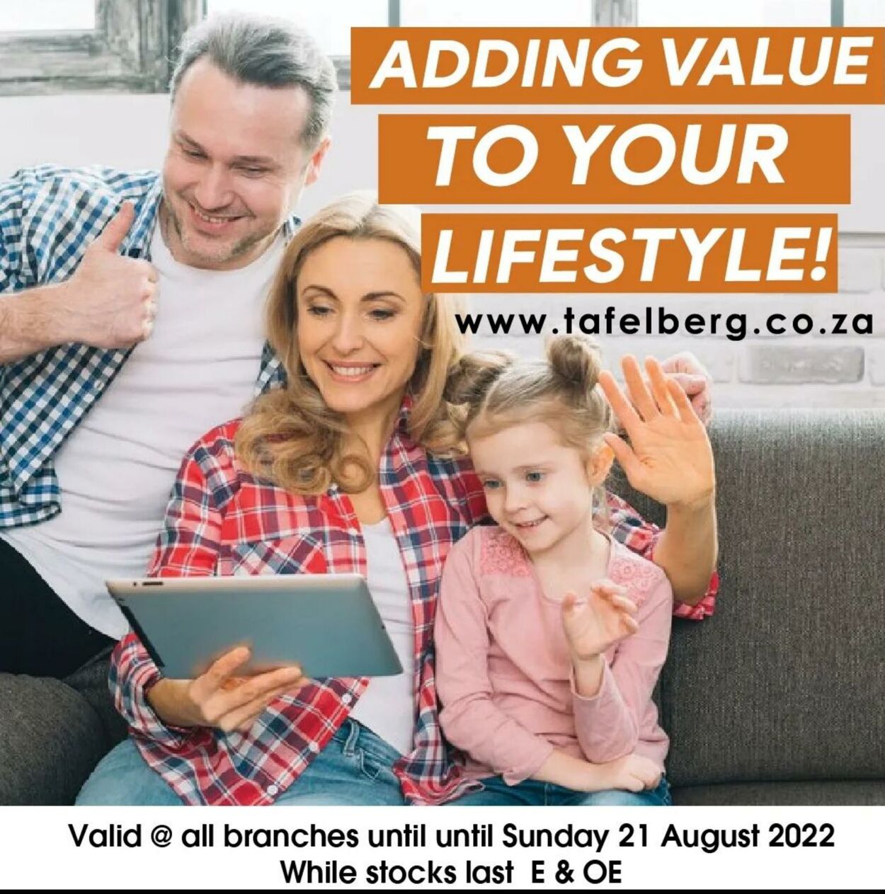 Special Tafelberg Furnishers 12.08.2022 - 21.08.2022