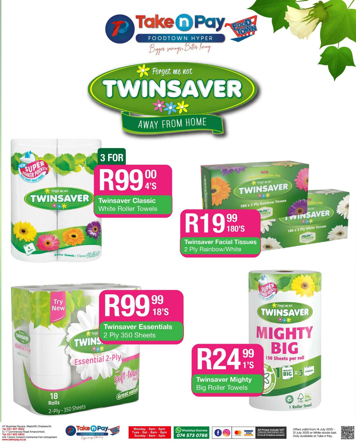 Special Take n Pay 14.07.2025 - 20.07.2025