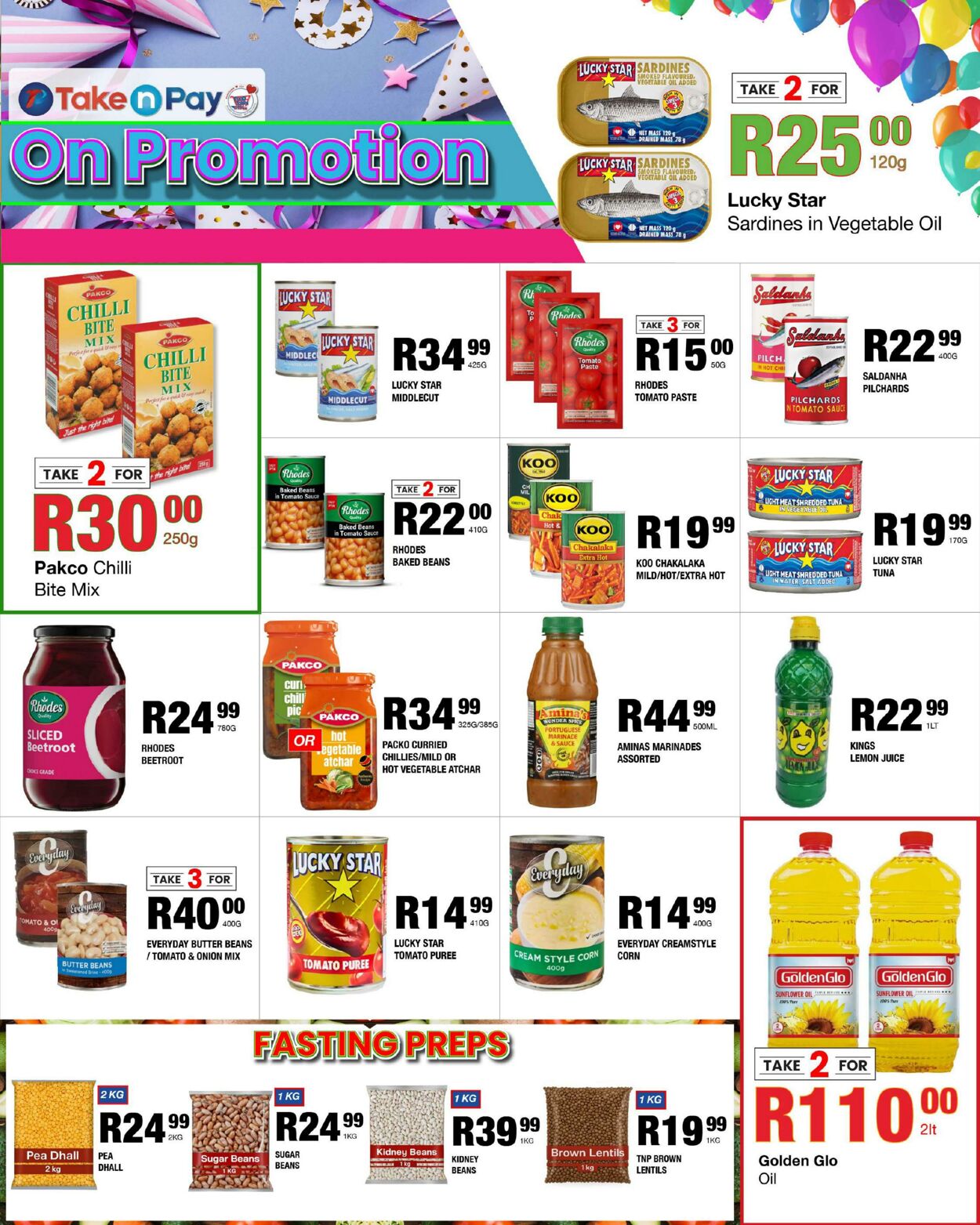 Special Take n Pay 15.09.2025 - 21.09.2025