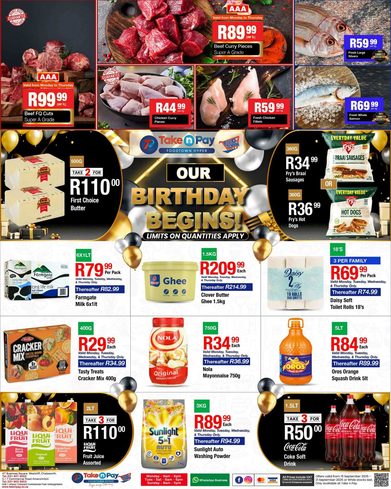 Special Take n Pay 15.09.2025 - 21.09.2025