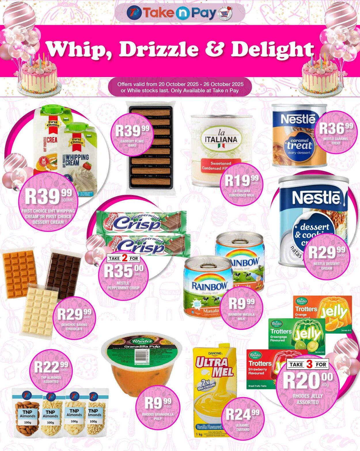 Special Take n Pay 20.10.2025 - 26.10.2025