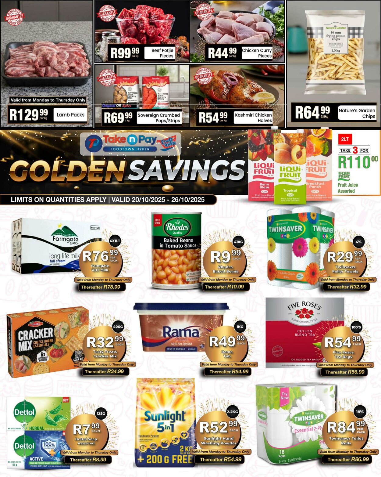 Special Take n Pay 20.10.2025 - 26.10.2025
