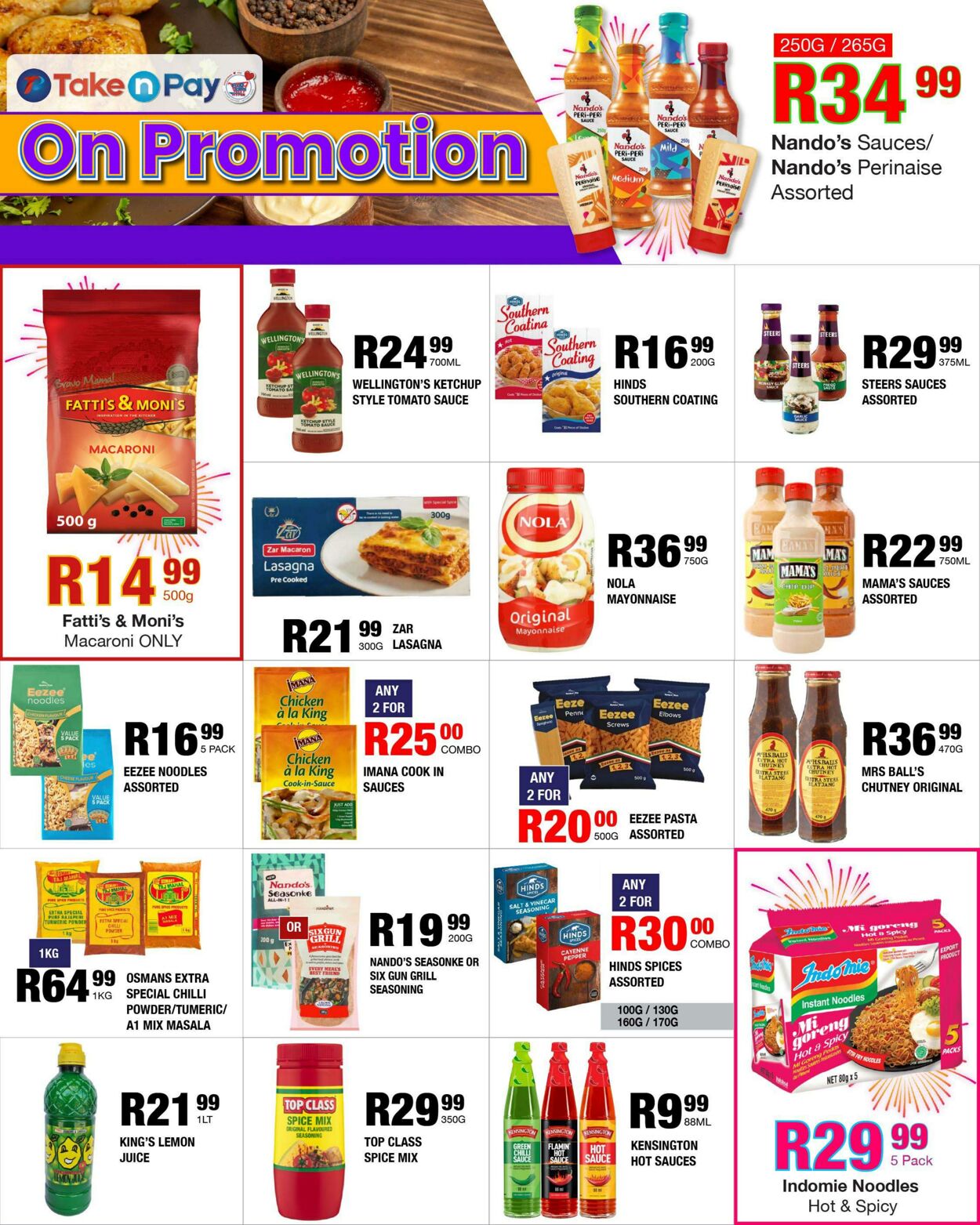 Special Take n Pay 20.10.2025 - 26.10.2025