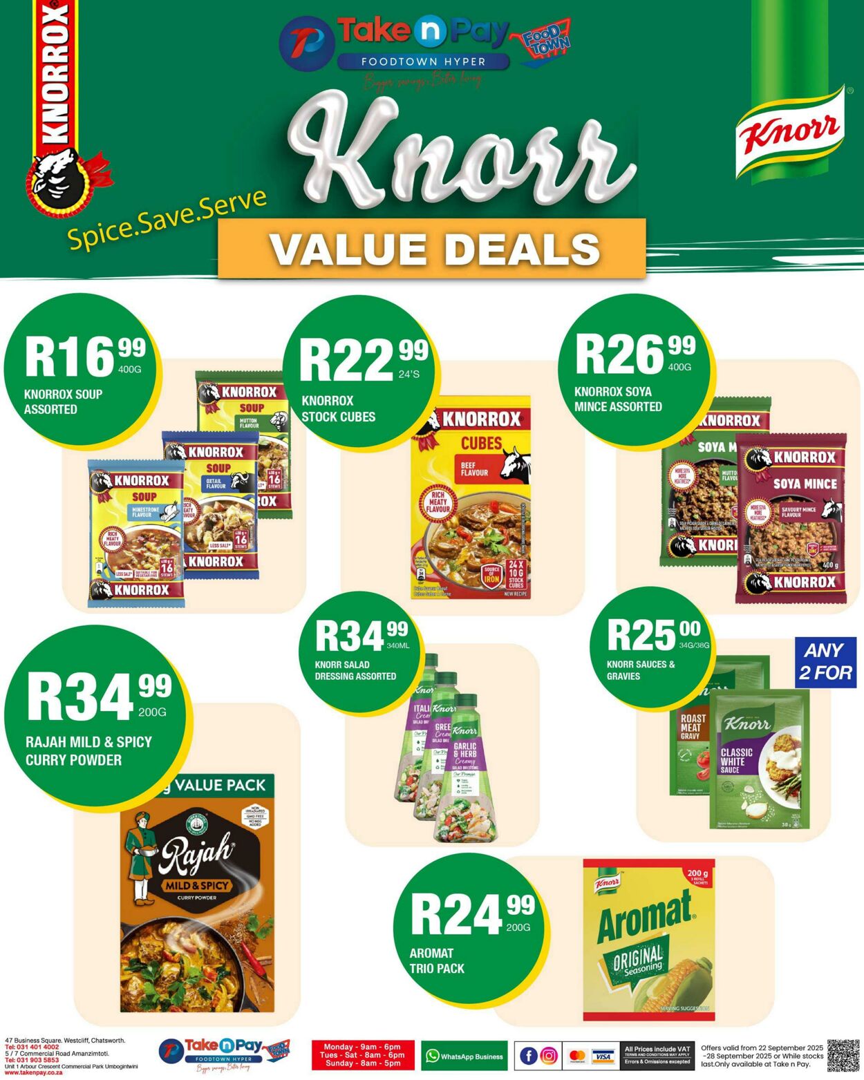 Special Take n Pay 22.09.2025 - 28.09.2025