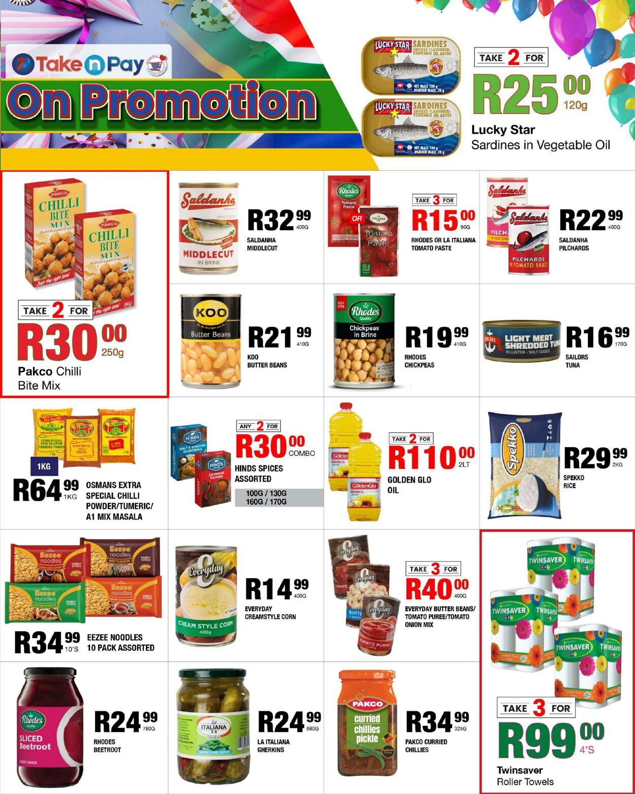 Special Take n Pay 22.09.2025 - 28.09.2025