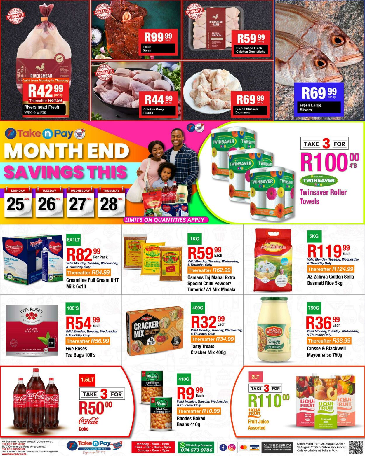 Special Take n Pay 25.08.2025 - 31.08.2025