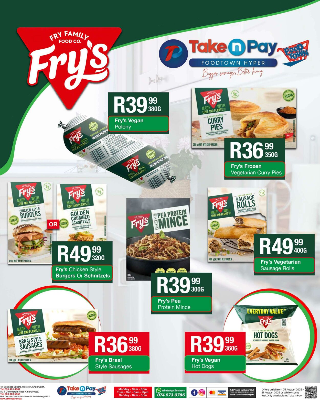 Special Take n Pay 25.08.2025 - 31.08.2025