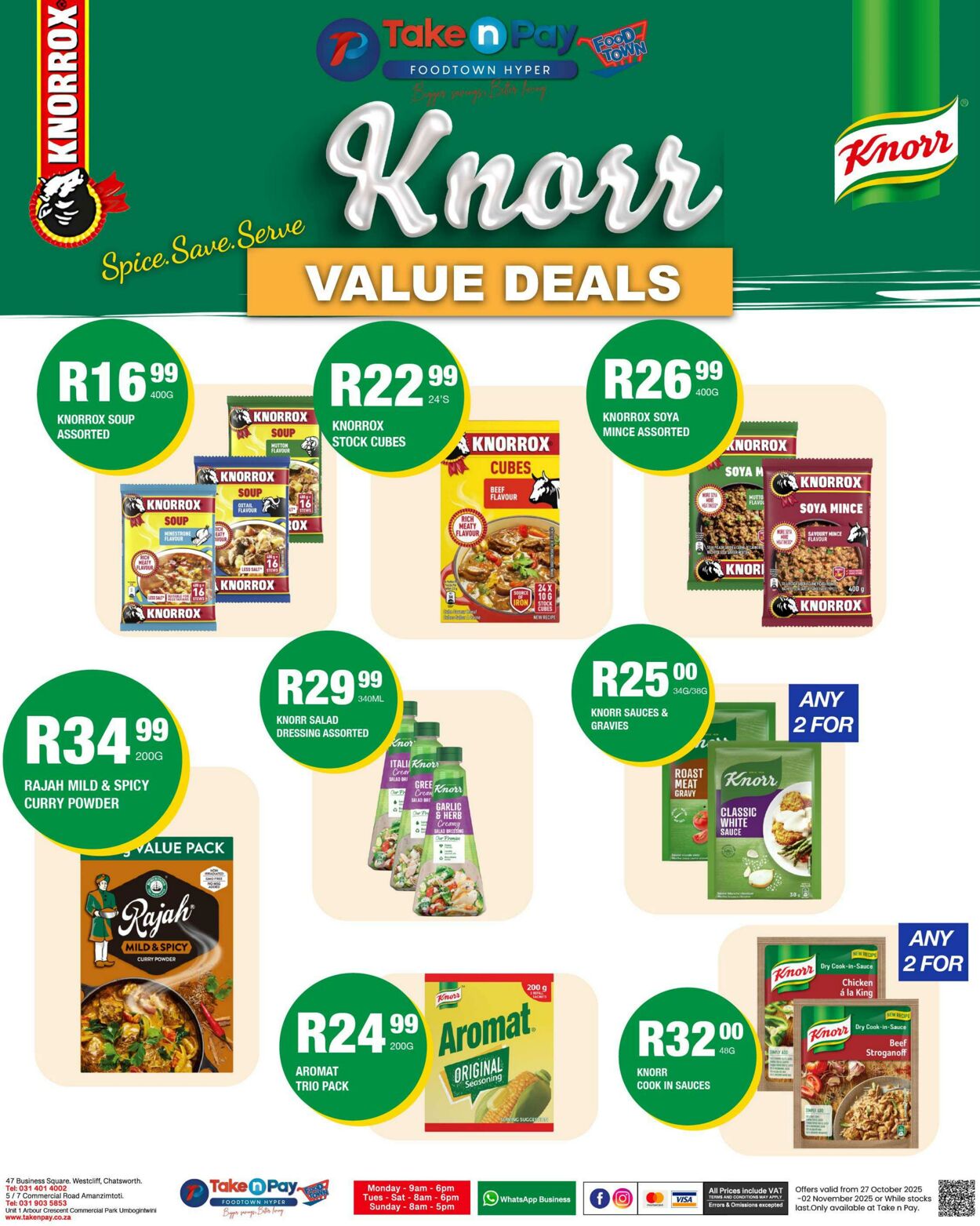 Special Take n Pay 27.10.2025 - 02.11.2025