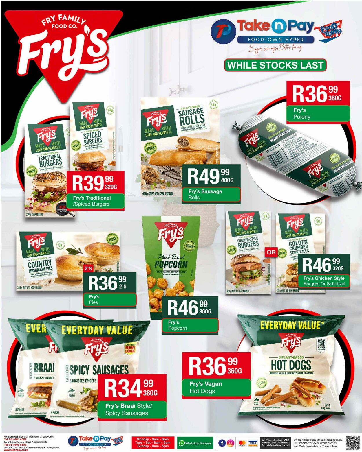 Special Take n Pay 29.09.2025 - 05.10.2025