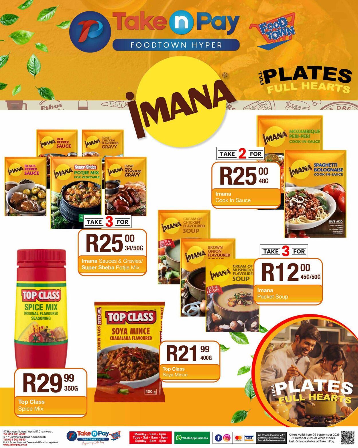 Special Take n Pay 29.09.2025 - 05.10.2025