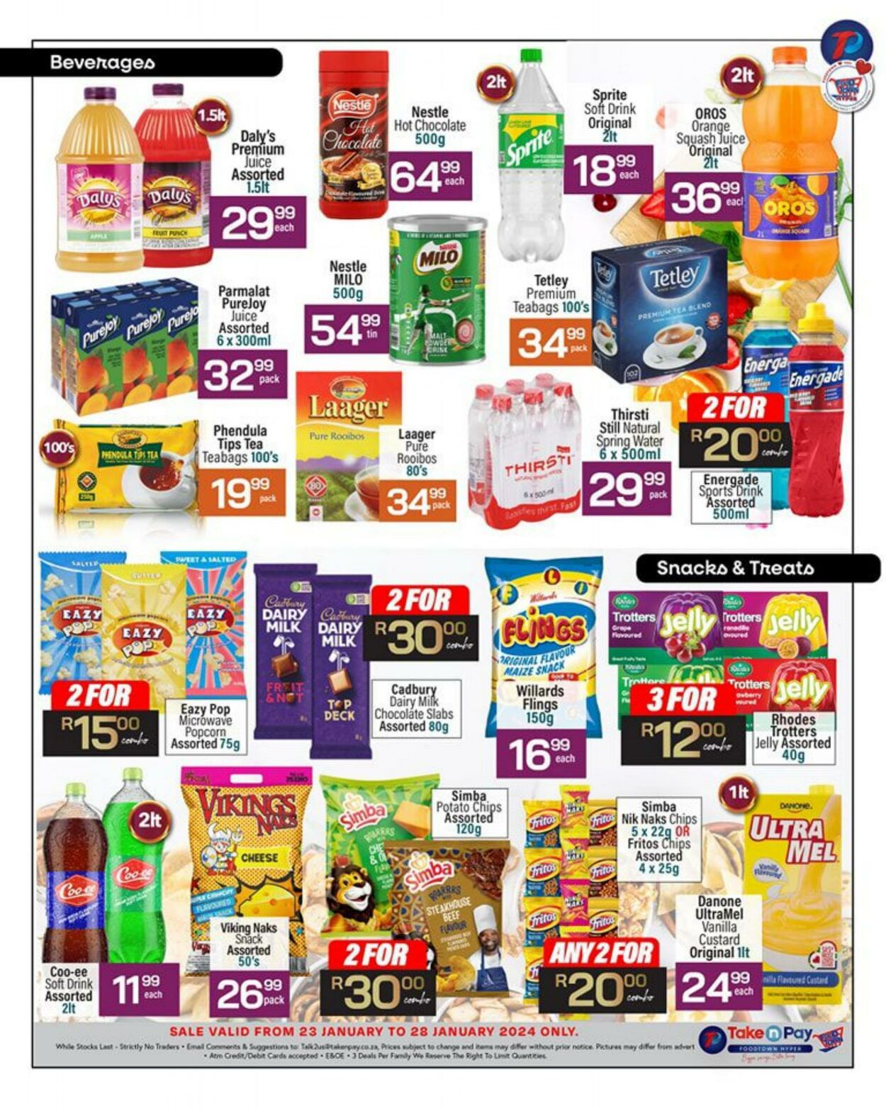 Special Take n Pay 24.01.2024 - 28.01.2024