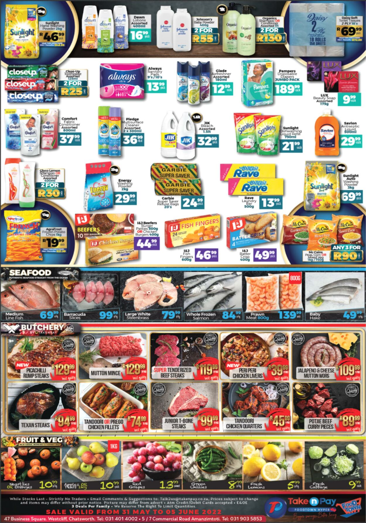 Special Take n Pay 31.05.2022 - 05.06.2022