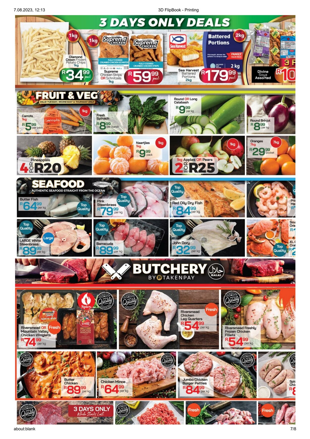 Special Take n Pay 07.08.2023 - 23.08.2023