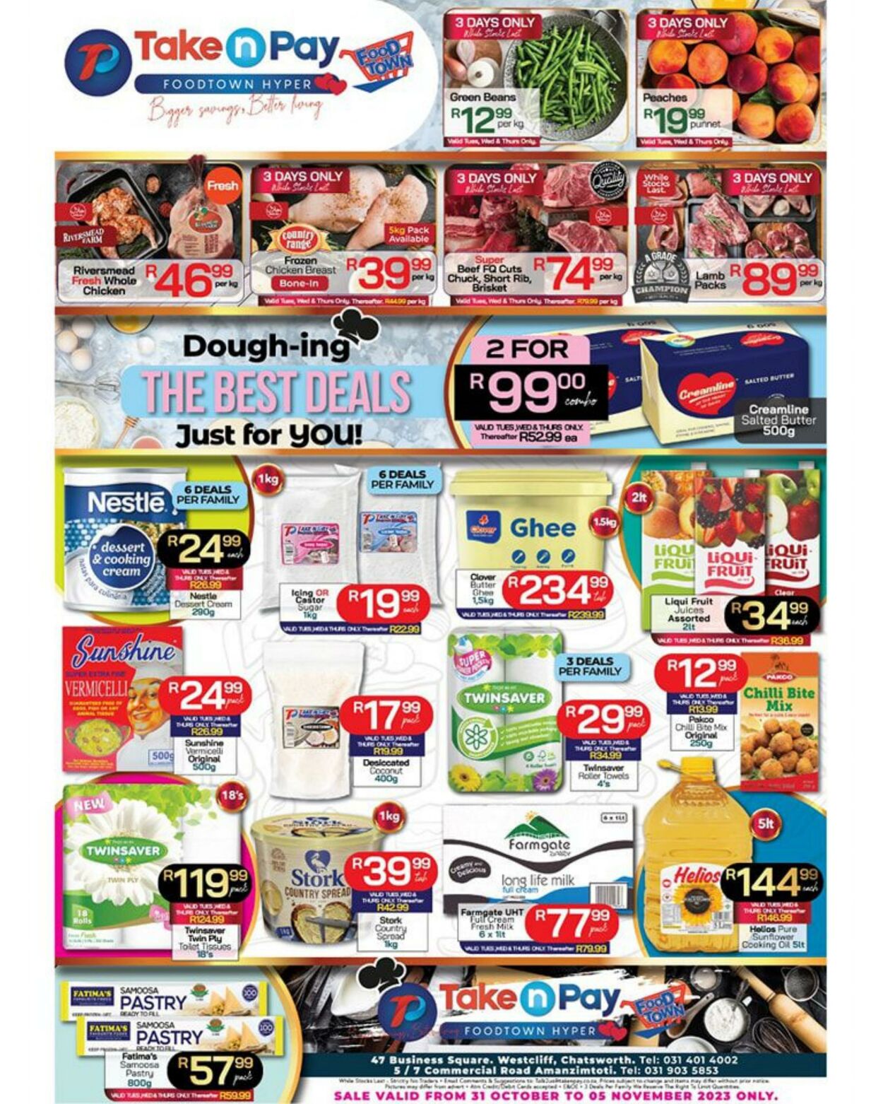 Take n Pay Promotional Leaflet - Valid from 31.10 to 05.11 - Page nb 1 ...