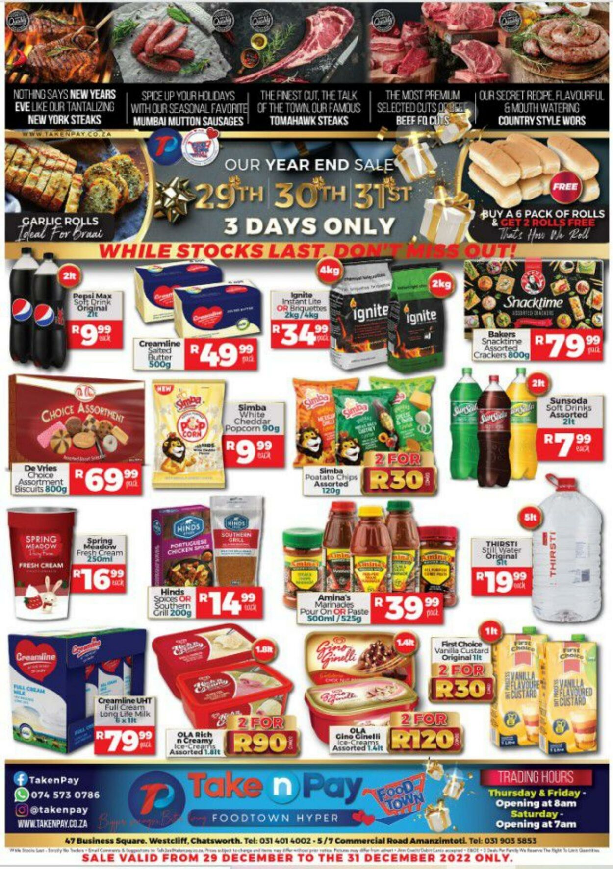 Special Take n Pay 29.12.2022-31.12.2022