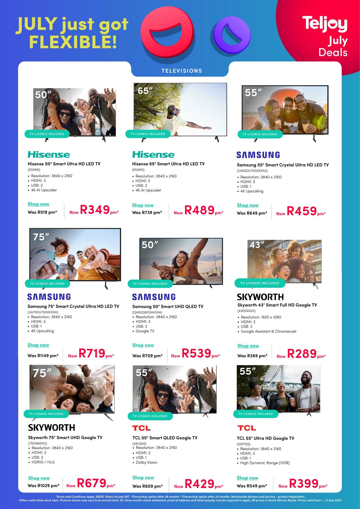Special Teljoy 01.07.2025 - 31.07.2025