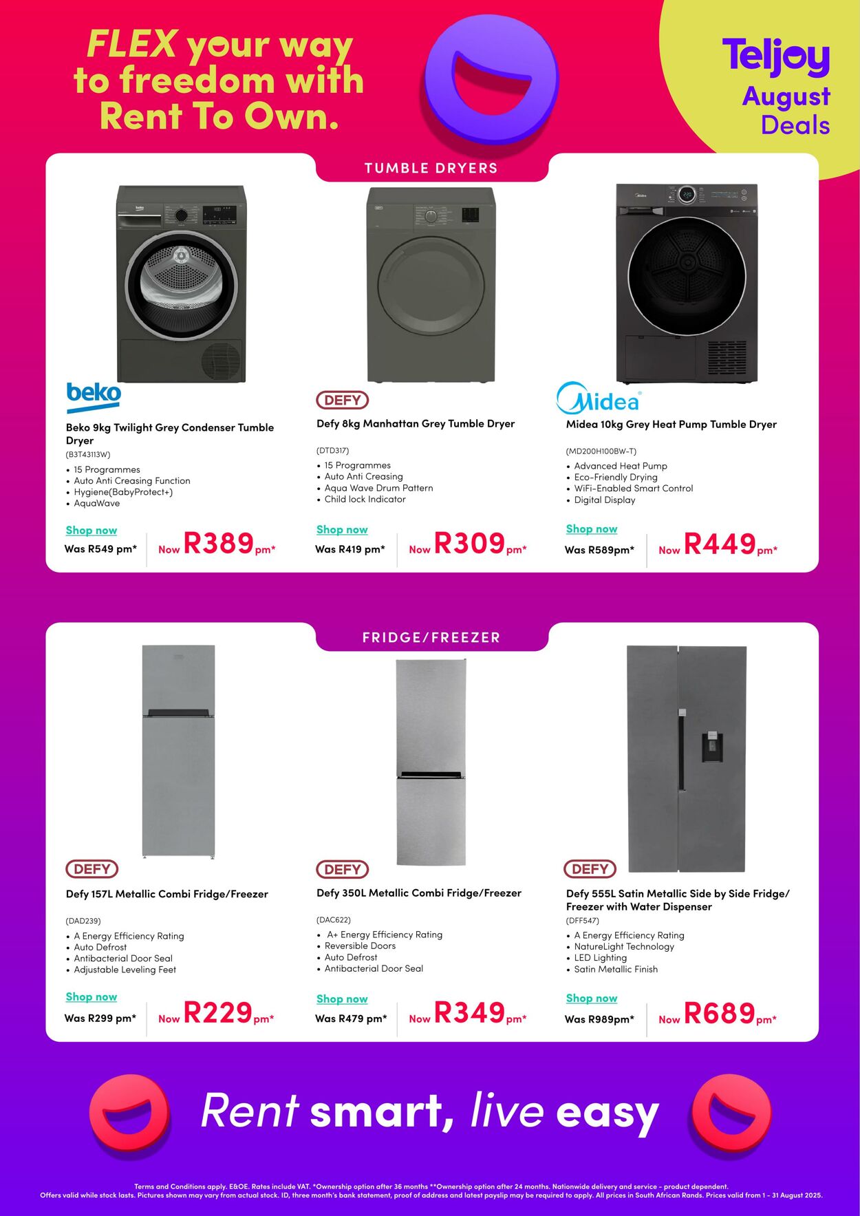 Special Teljoy 01.08.2025 - 31.08.2025