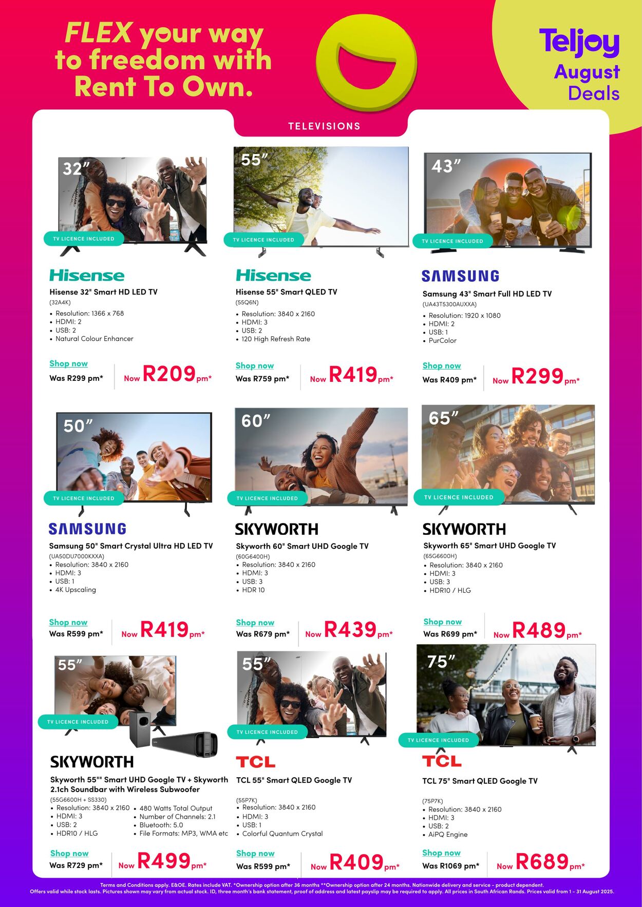 Special Teljoy 01.08.2025 - 31.08.2025