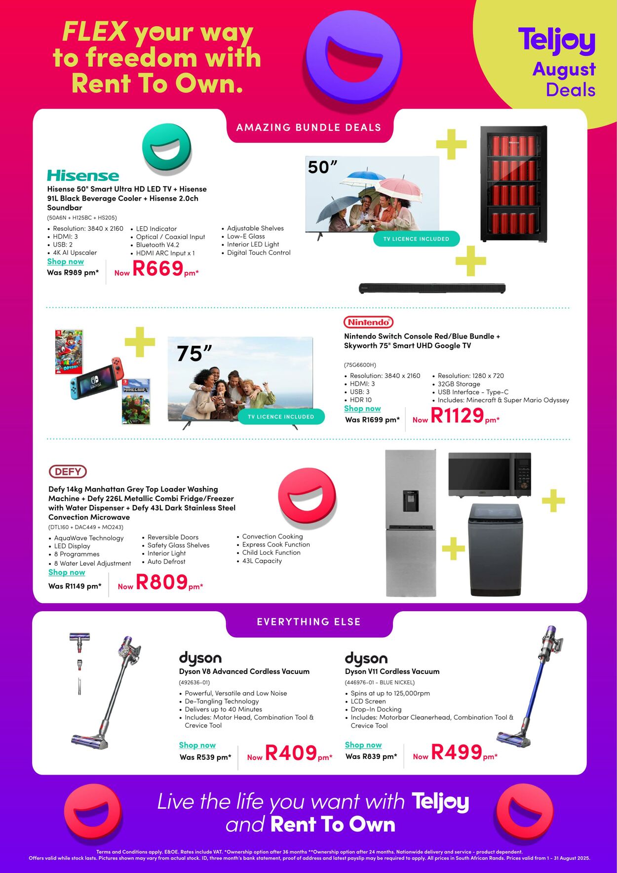 Special Teljoy 01.08.2025 - 31.08.2025