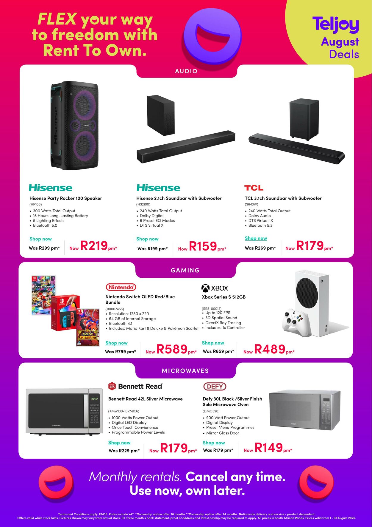 Special Teljoy 01.08.2025 - 31.08.2025