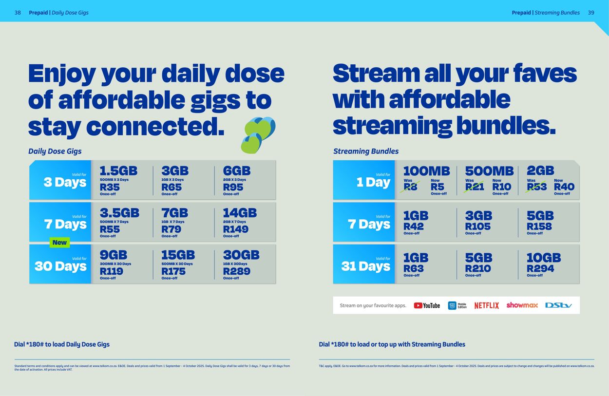 Special Telkom 01.10.2025 - 31.10.2025