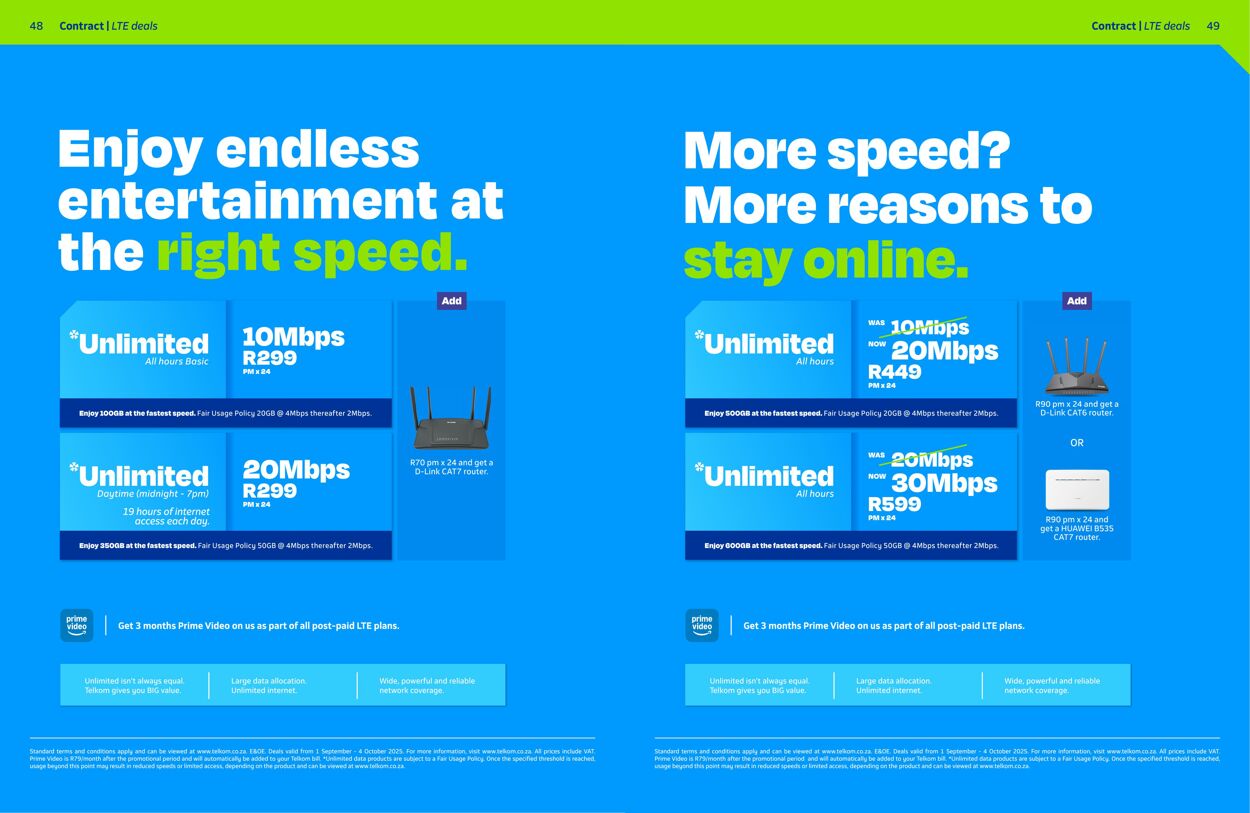 Special Telkom 01.10.2025 - 31.10.2025