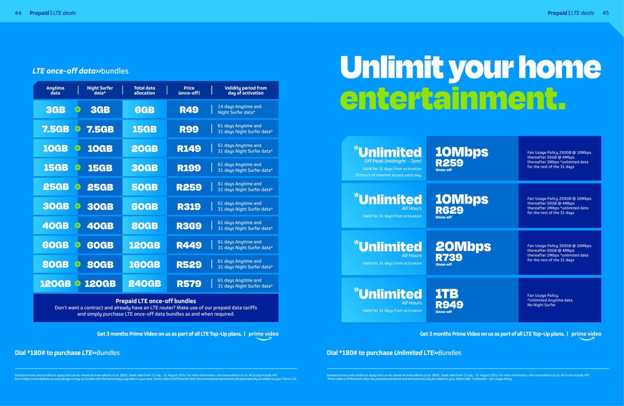 Special Telkom 01.08.2025 - 31.08.2025
