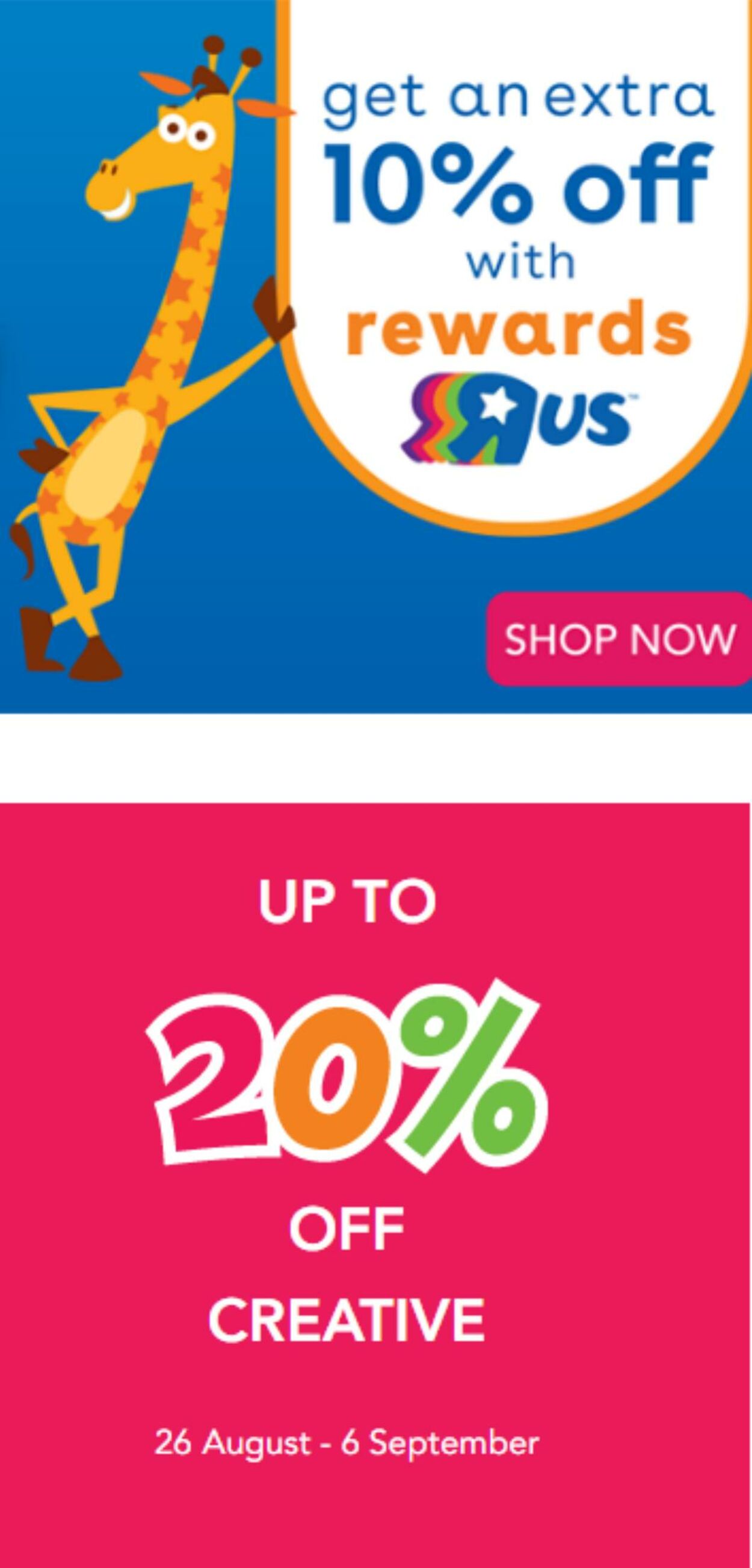 Special Toys R Us 26.08.2022-06.09.2022