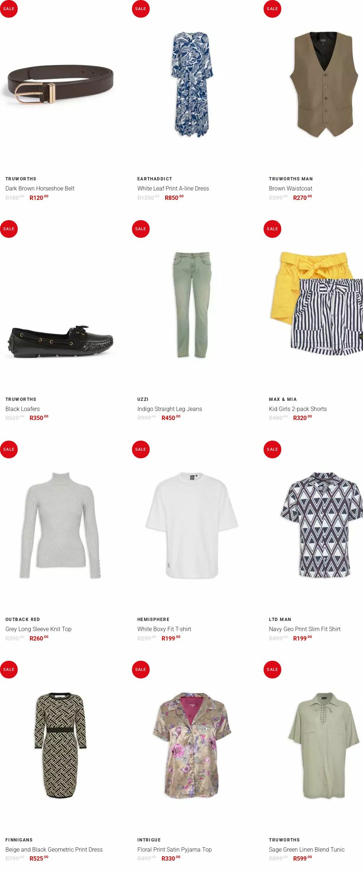 Special Truworths 31.12.2025 - 07.01.2026