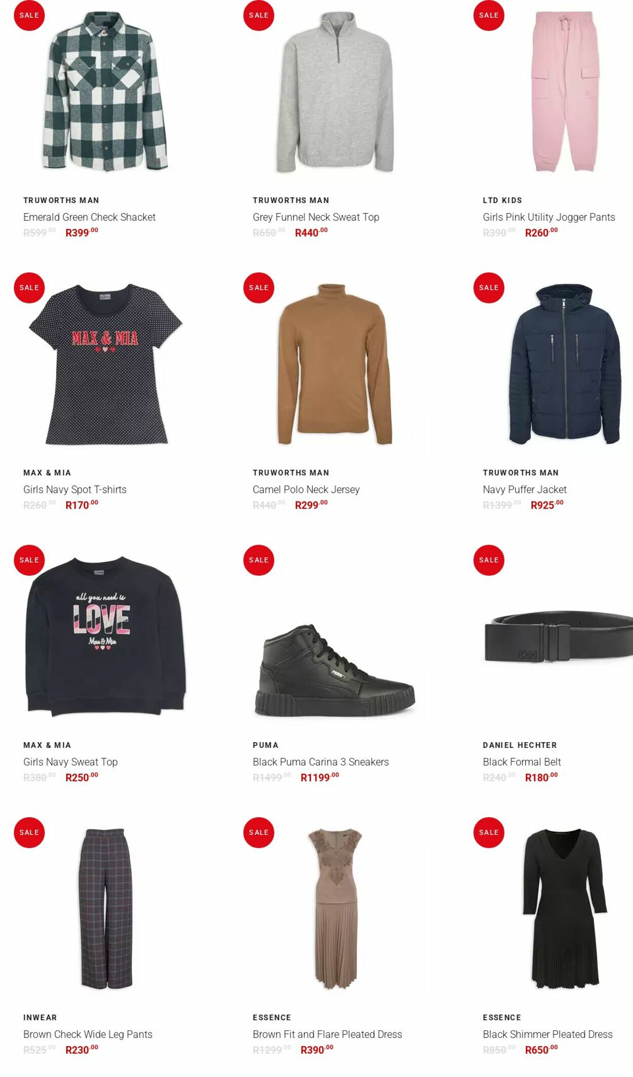 Special Truworths 01.10.2025 - 08.10.2025
