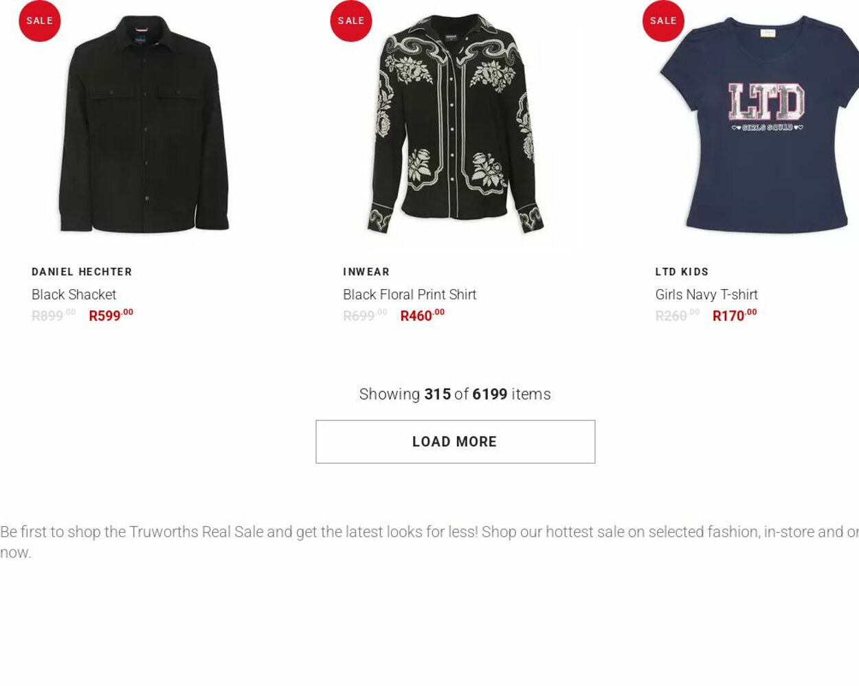 Special Truworths 08.10.2025 - 15.10.2025