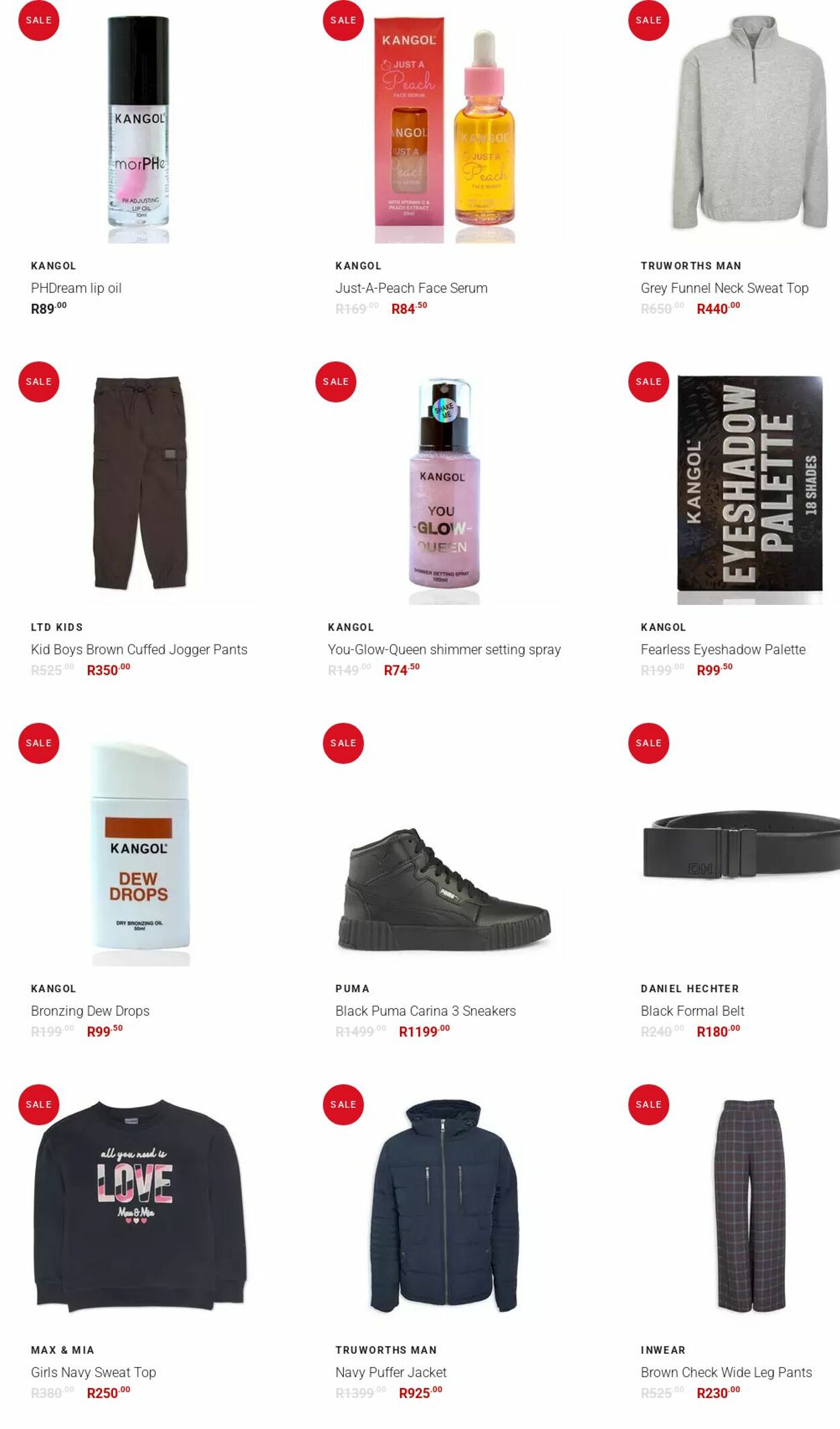Special Truworths 08.10.2025 - 15.10.2025