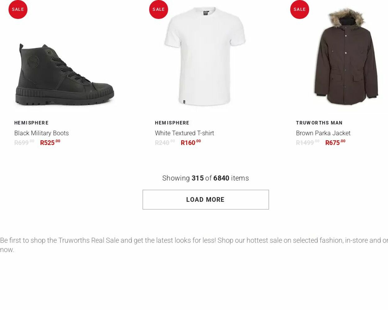 Special Truworths 10.09.2025 - 17.09.2025