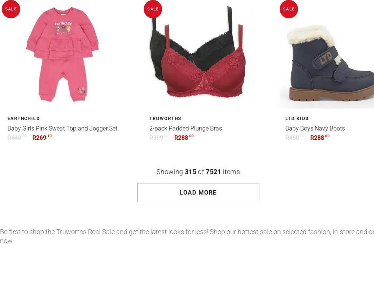 Special Truworths 23.07.2025 - 30.07.2025
