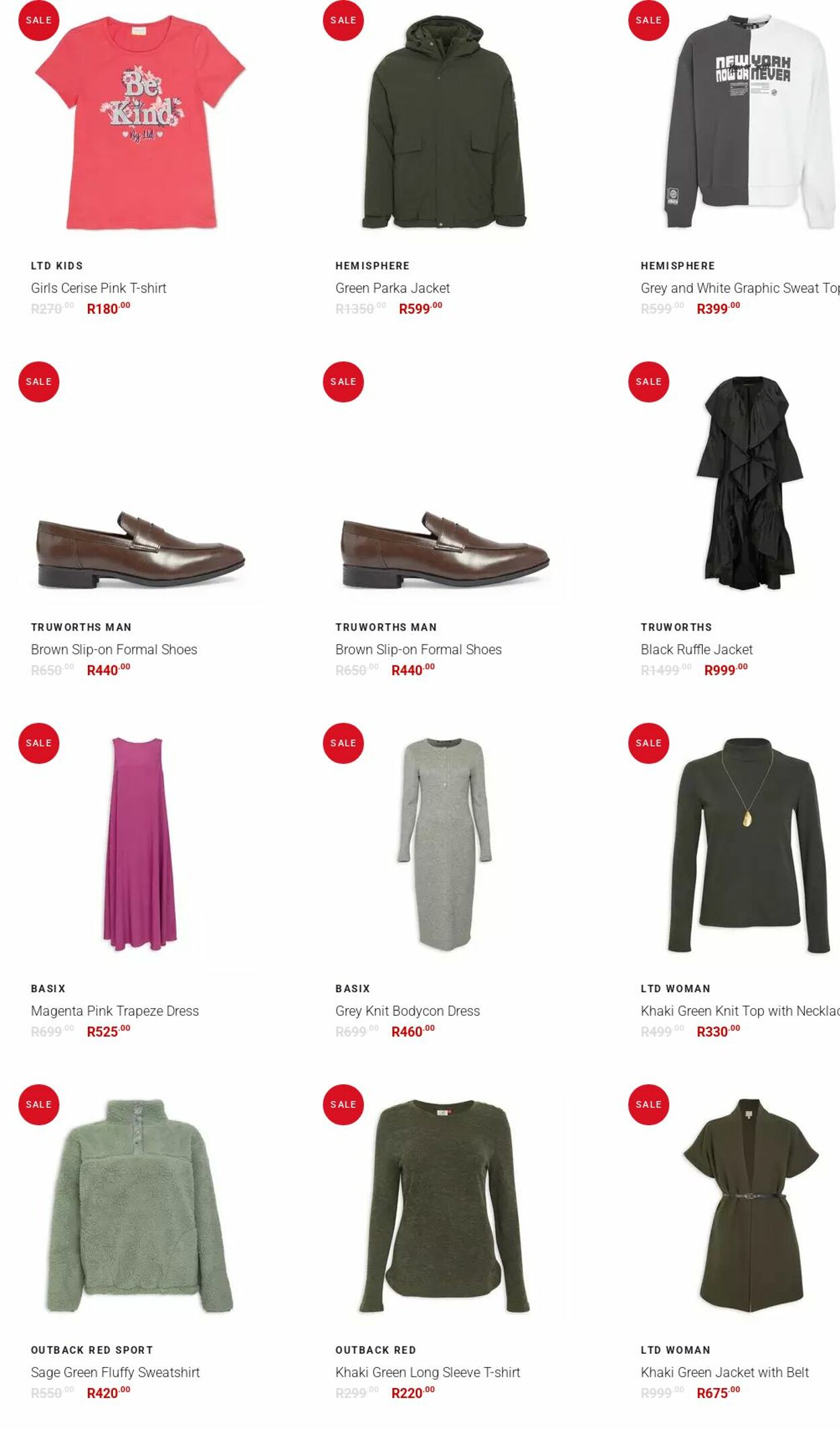 Special Truworths 13.08.2025 - 20.08.2025
