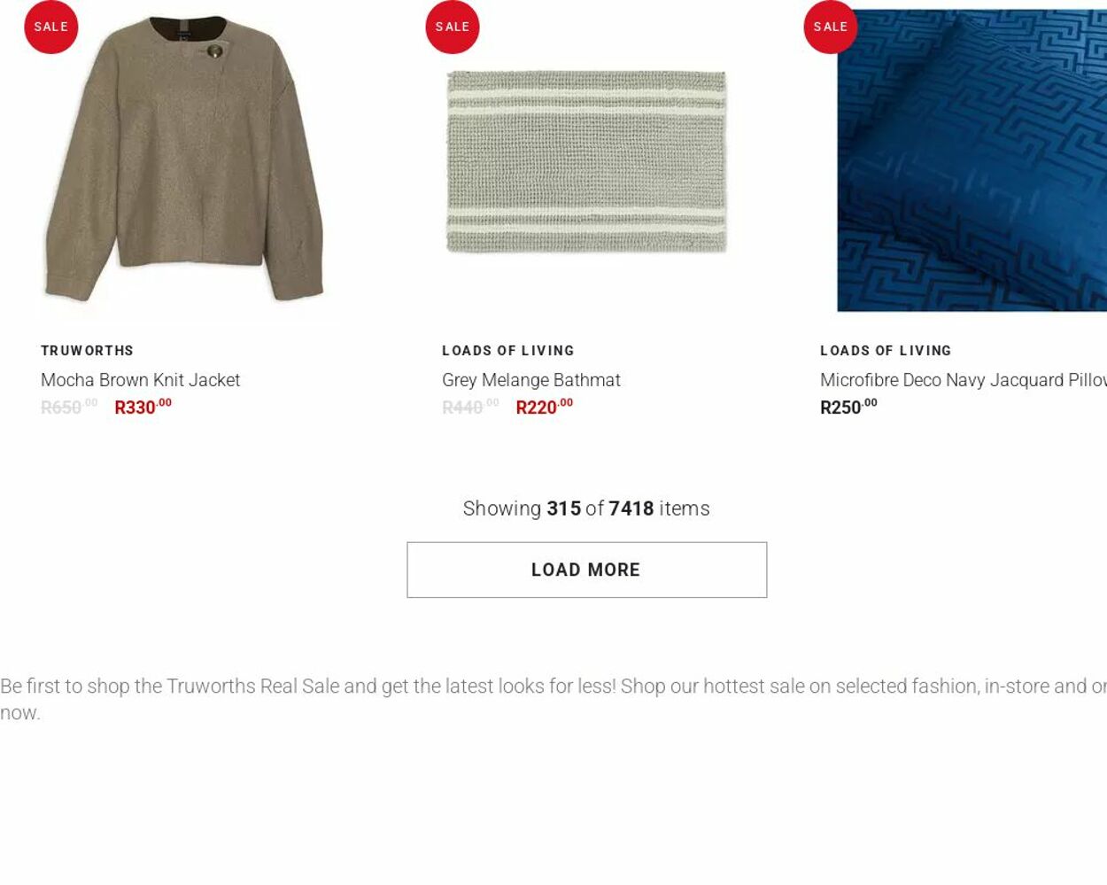 Special Truworths 30.07.2025 - 06.08.2025