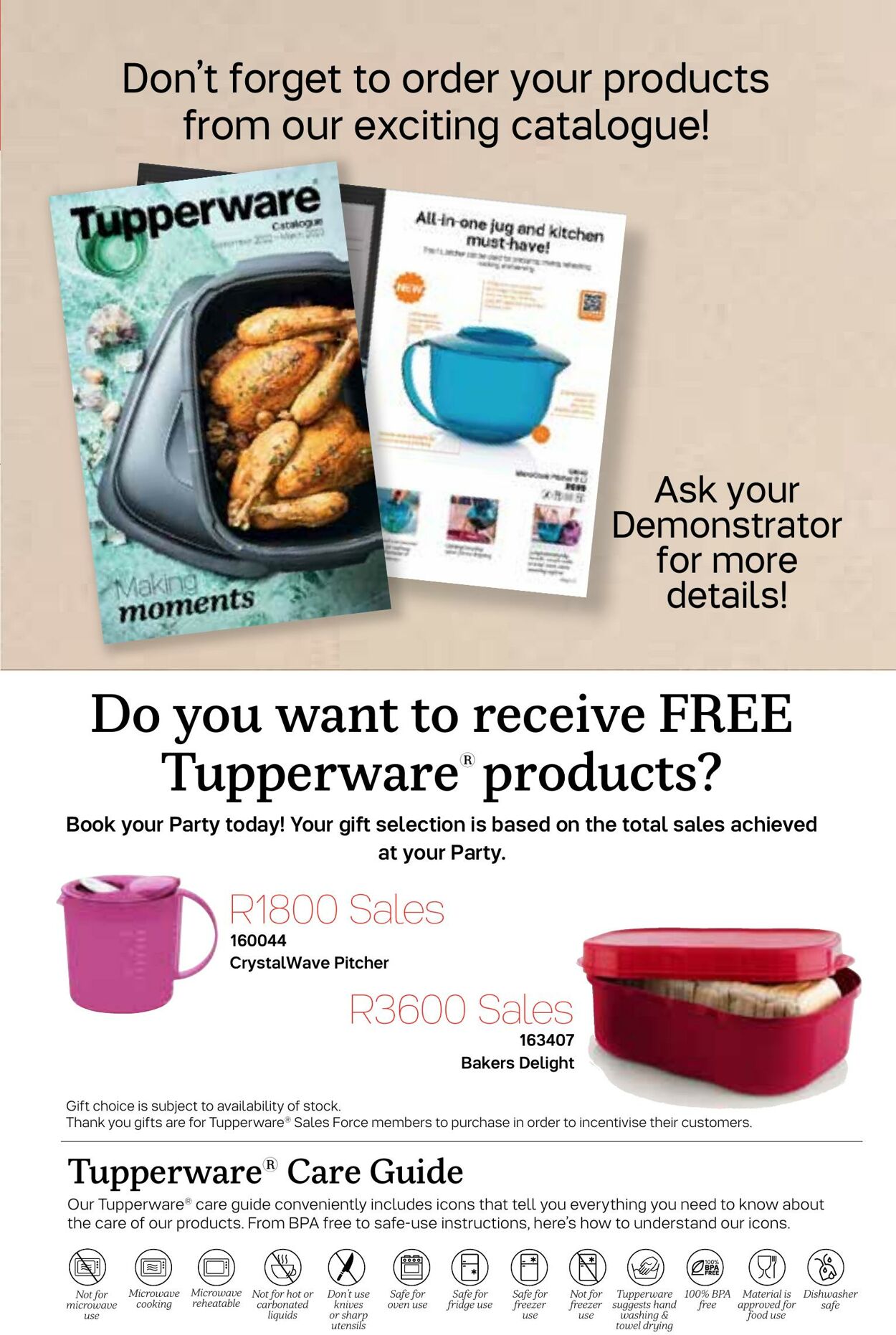 Special Tupperware 08.03.2023 - 04.04.2023