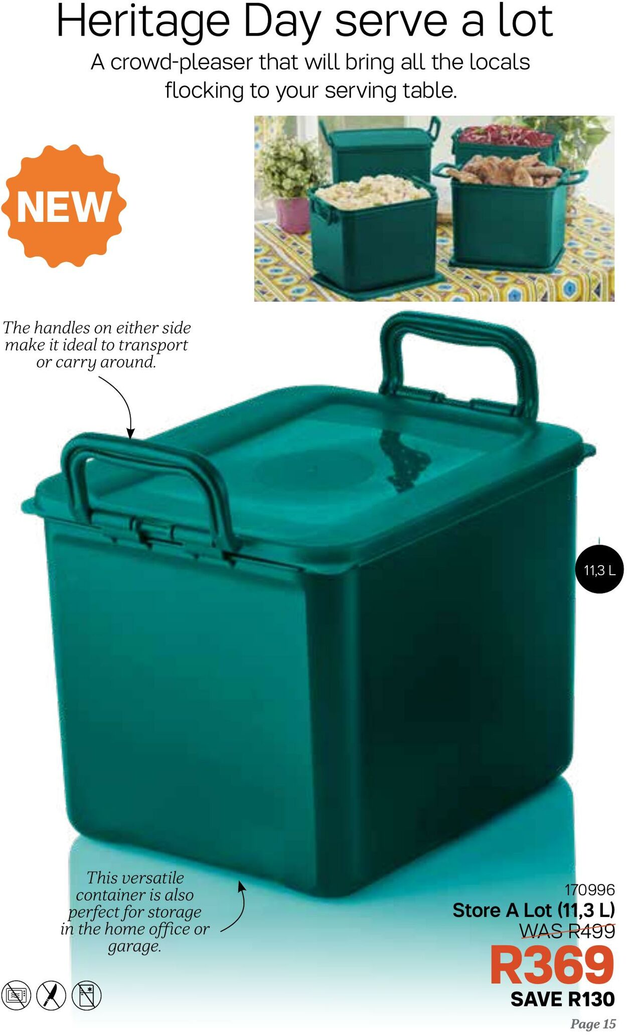 Special Tupperware 06.09.2023 - 03.10.2023