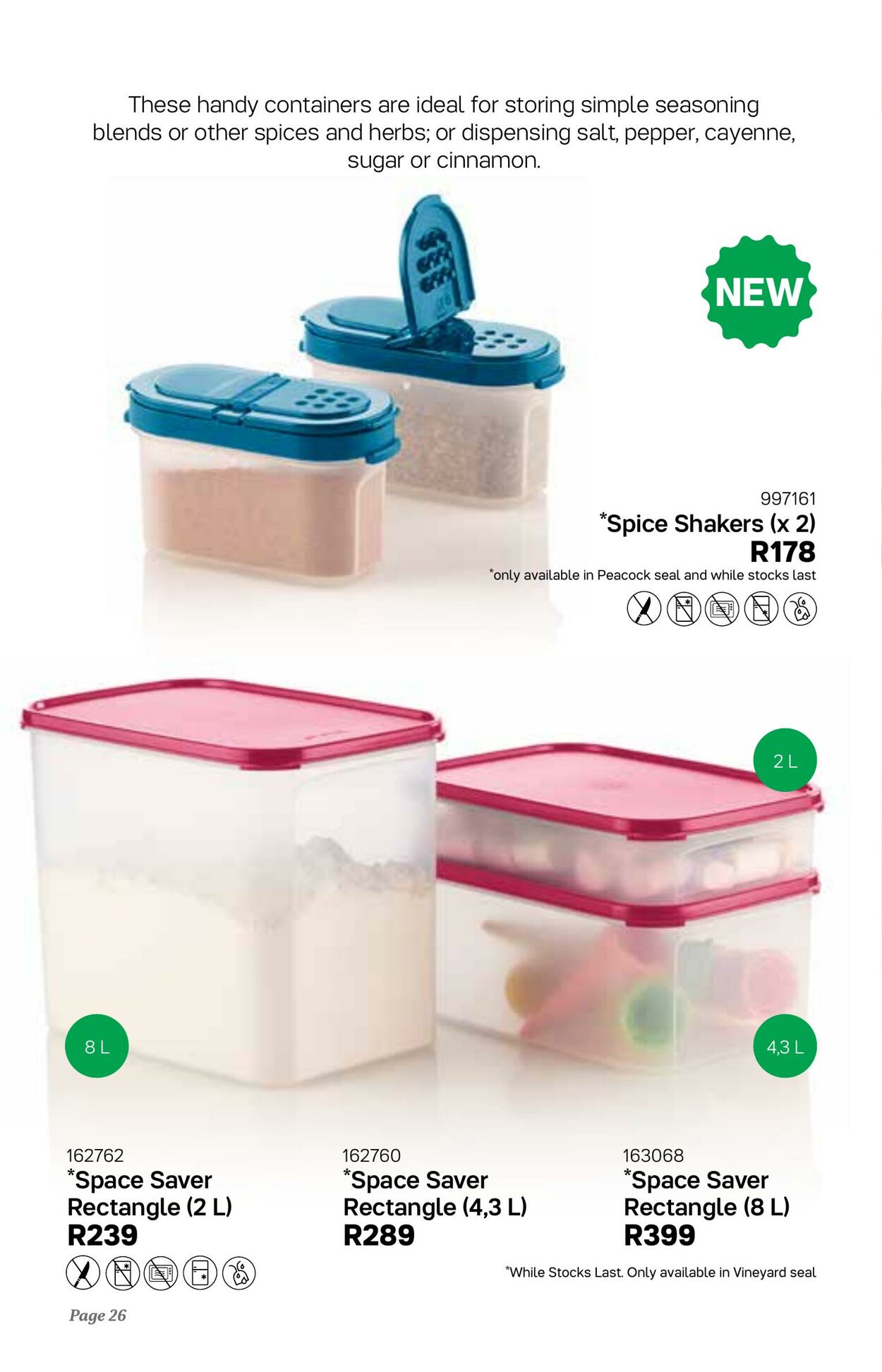 Special Tupperware 04.10.2023 - 31.10.2023