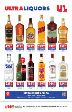 Specials Ultra Liquors 01.06.2022-15.06.2022