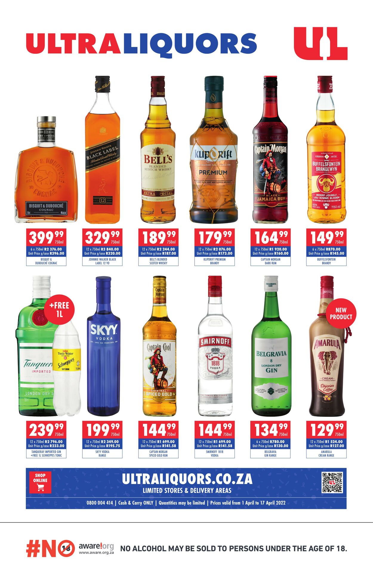 Special Ultra Liquors 01.04.2022 - 17.04.2022