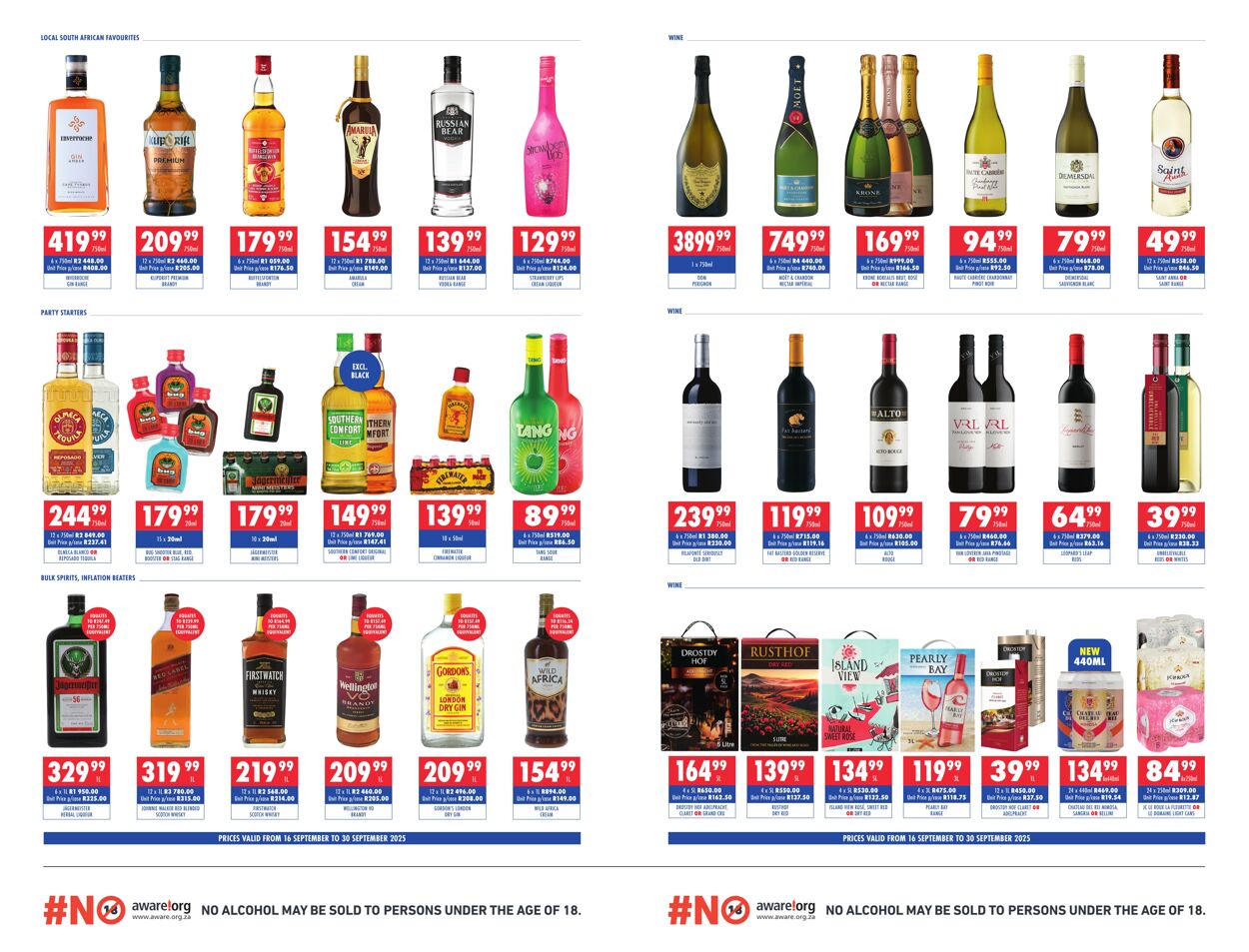 Special Ultra Liquors 16.09.2025 - 30.09.2025