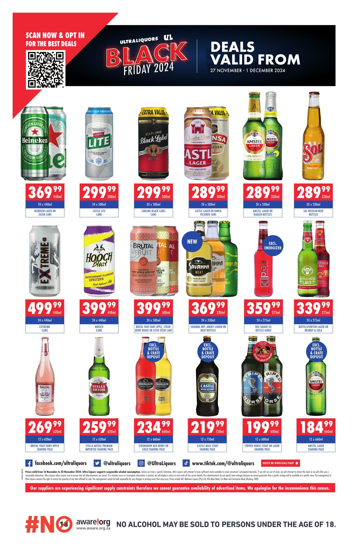 Special Ultra Liquors 16.11.2024 - 30.11.2024