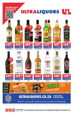 Special Ultra Liquors 16.11.2024 - 30.11.2024