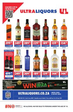 Special Ultra Liquors 03.07.2024 - 15.07.2024