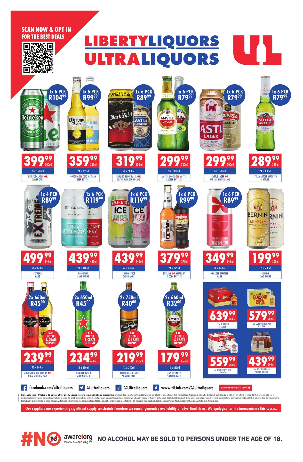 Special Ultra Liquors 01.10.2025 - 15.10.2025