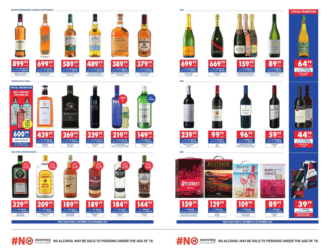 Special Ultra Liquors 16.09.2024 - 30.09.2024