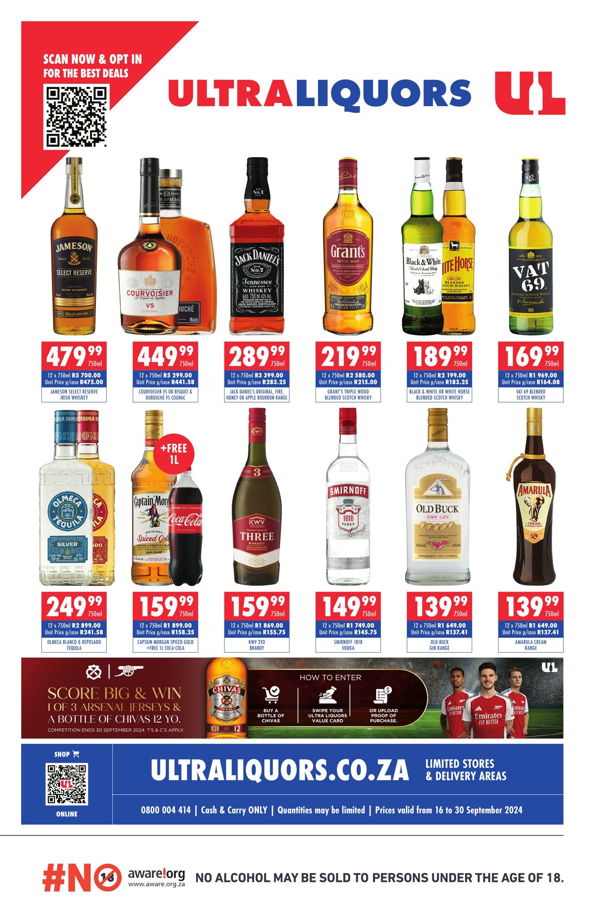 Ultra Liquors Promotional specials