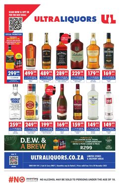 Special Ultra Liquors 16.11.2025 - 30.11.2025